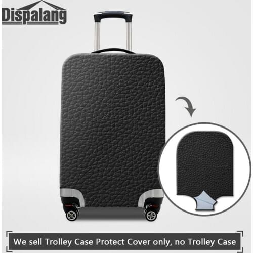 Dispalang Black Sofa Pattern Luggage Luggage Protective Cover Elastic Thick Case For Suitcase Men Dustproof Cover For 18-32 Inch
