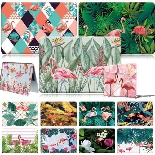 Laptop Case for Apple MacBook Pro 13/15/16 Inch/Macbook Air 11/13 Inch Flamingo Series Scratch-Resistant Hard Shell Case