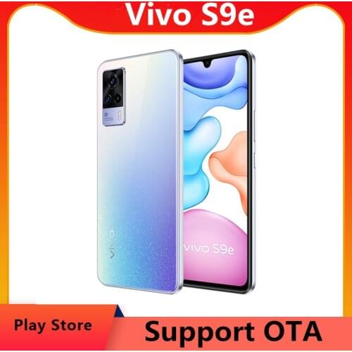 DHL Fast Delivery Vivo S9e 5G Cell Phone 6.44" 90HZ 64.0MP 33W Super Charger Face ID Screen Fingerprint Dimensity 820 OTA GPS