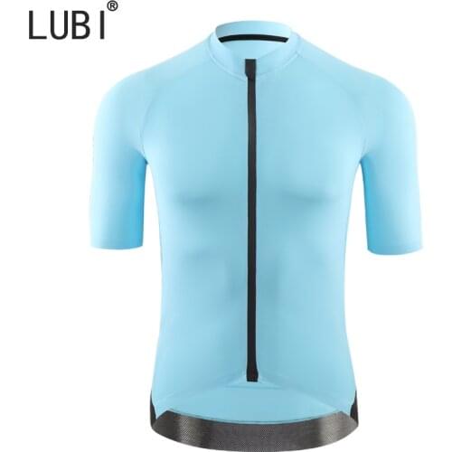 LUBI Men Cycling Jersey MTB Maillot Bike Shirt Downhill Italy Fabric High Quality Pro Team Clothing Mountain Bicycle Clothes