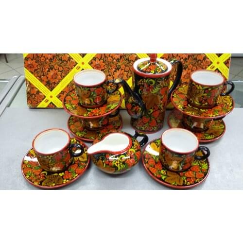 Наборы кастрюль ХОХЛОМСКАЯ РОСПИСЬ China At AliExpress