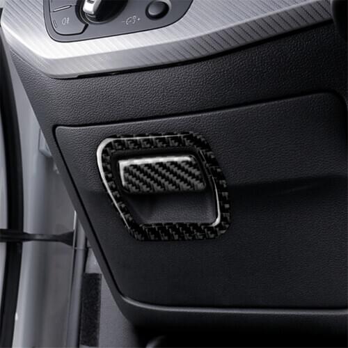 Main Drive Storage Box Switch Panel Decorative Cover Trim Sticker for Audi A4 B9 2017-2019 Car Accessories Interior Decoration