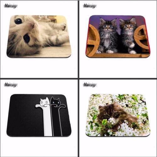 Mairuige Top Selling Custom Support Cats Custom Design Cool Gaming Mousepad Rubber Mat 18*22cm and 25*29cm And 25*20cm