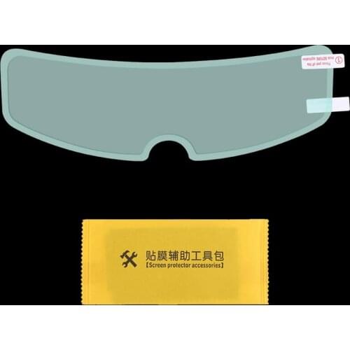 2021 New Clear Anti-Fog Patch Film Lens Universal for Full Half Face Motorcycle Helmet