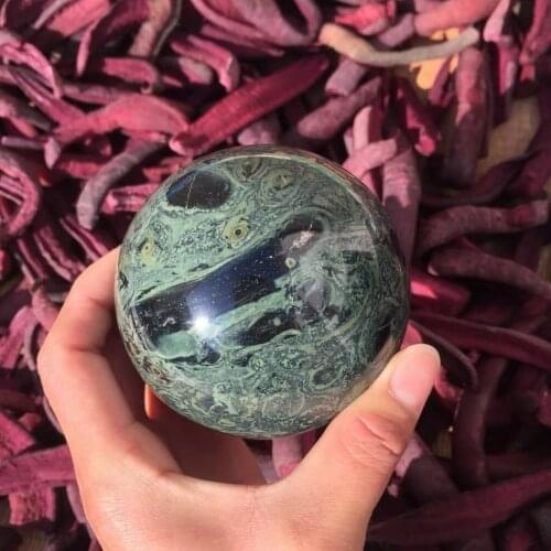 About 800g 100% rough Natural preety peacock eye Crystal ball reiki Mineral Healing gemstone specimen Christmas decoration