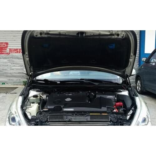 For Nissan Teana J32 Maxima 2008-2013 Front Bonnet Hood Modify Gas Struts Carbon Fiber Spring Damper Lift Support Absorber
