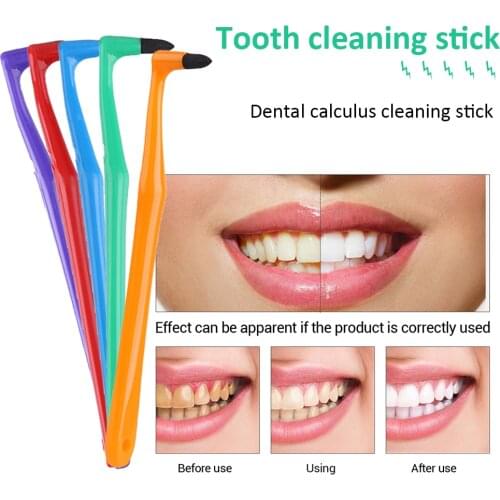 Portable Tooth Stain Eraser Plaque Tartar Remover Dentary Stains Scraper Whitening Removing Cleaning Oral Care Deep Clean Tool