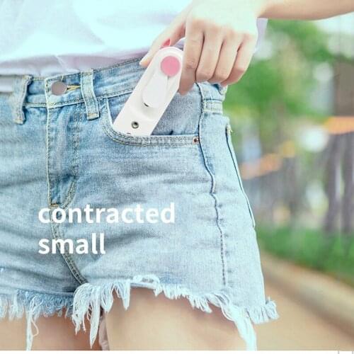 Portable USB Mini Fold Fan Electric Small Air Cooler Charging Household Desktop Cooling Fans Student Home Travel Outdoor