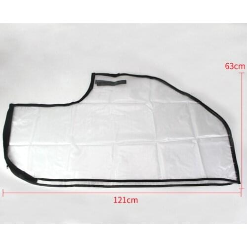 Dustproof Zipper Rain Cover for Golf Clubs Bag Waterproof Protective Cover