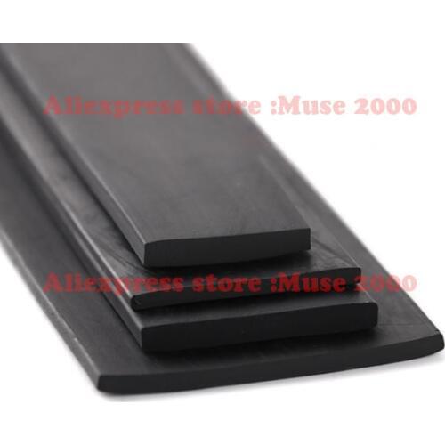NBR rubber solid seal strip rectangle Oblong 5 x10 20 30 40 50 mm ship cabinet Door window machine damper slip scratch proof