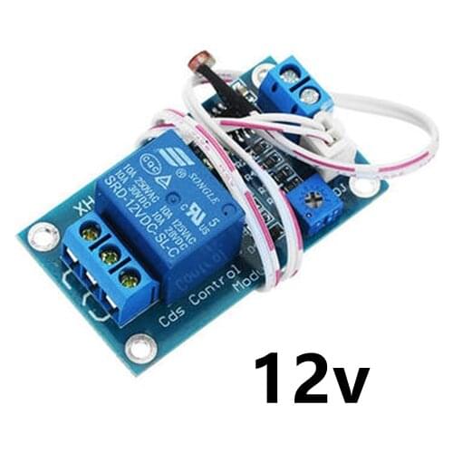 XH-M131 Photosensitive resistance module Brightness automatic control module 12V light control relay light switch