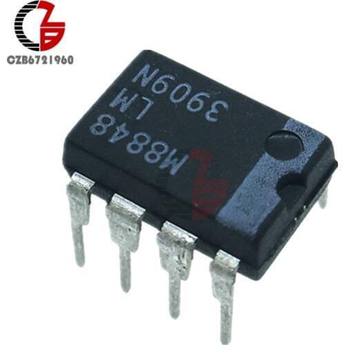 LED Flasher Oscillator IC NSC DIP-8 LM3909N LM3909