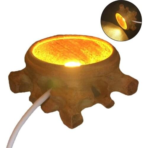 LED Lamp Display Wood Material 2 Colors Light to Choose Night Light for 3D Crystal Glass Christmas Warm Light Lamp Bases