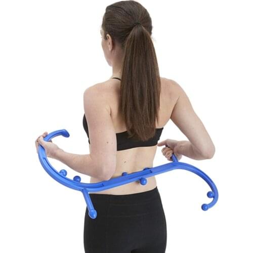 XLarge Trigger Point Self Massage Stick Hook Theracane Body Muscle Relief Original Thera Cane Back Massager Therapeutic Tools