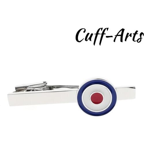 Tie Clip Bar Roundel RAF Tie Bar Clip Gift for Men Tie Bar Jewelry By Cuffarts T10084