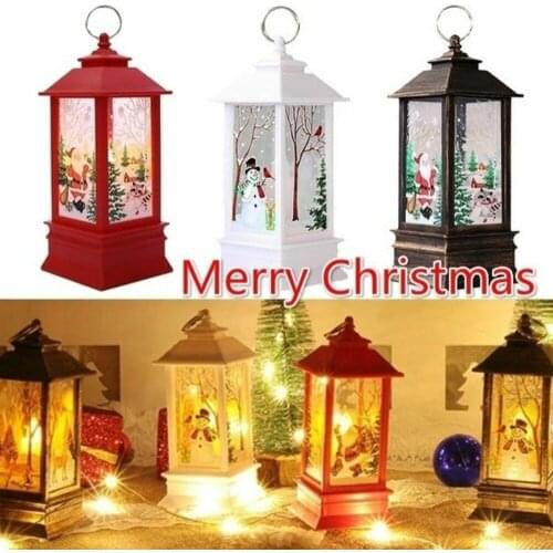 1pcs Small Oil Lamp Decoration Supplies Christmas Simulation Flame Lamp Desktop Decoration Led Light Scene Layout Portable