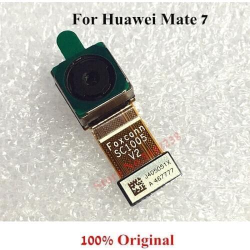 100% Original Back Camera Flex cable For Huawei Mate 7 mate7 MT7 MT7-TL00 Rear Front Camera connector module Replacement part