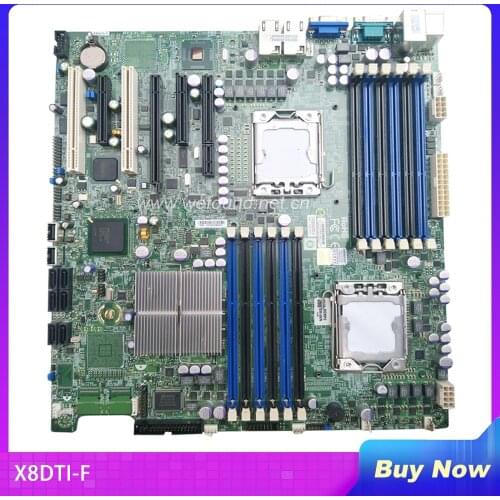100% Working Desktop Motherboard for X8DTI-F X58 LGA1366 System Board Fully Tested
