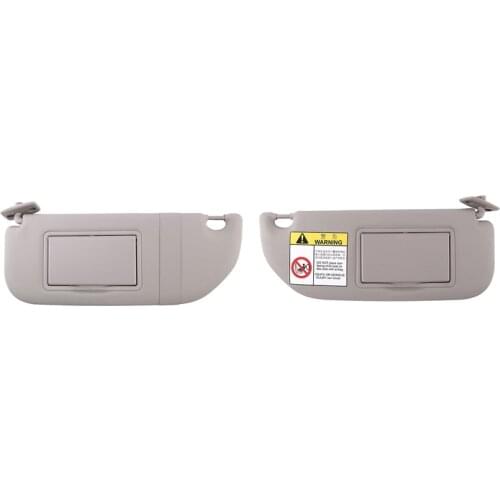 2Pcs Car Inner Sun Visor Shield Shade Board for Peugeot 301 Citroen C3, Left Side & Right Side
