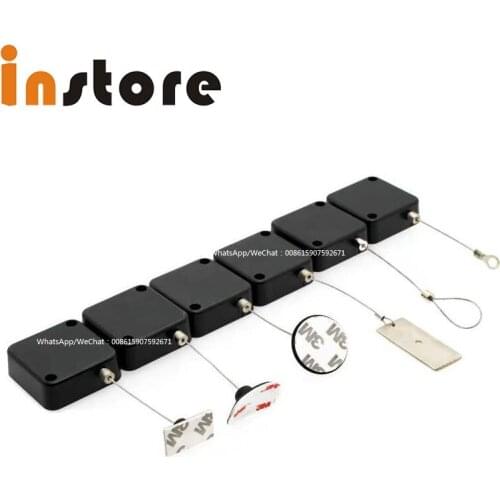 50 Telescopic Anti-Theft Cable Box Wire Rope Puller Automatic Line Box Wire Rope Puller Anti-Theft Chain Anti-Theft Button