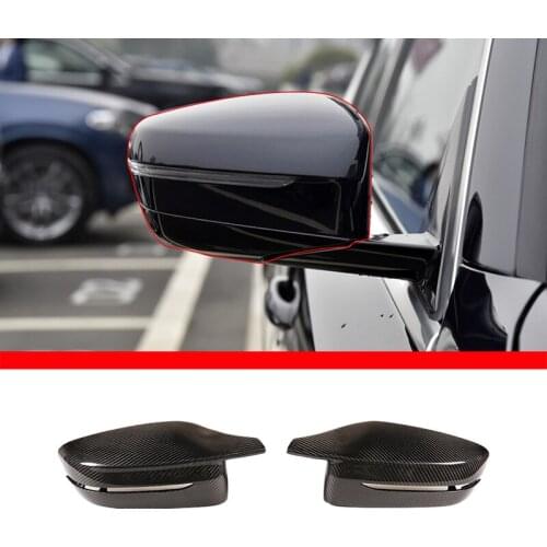 For BMW 3 Series G20 G21 G28 2019-2022 Real Carbon Fiber Door Rearview Mirror Cover Scratch Resistant Car Protection Accessories