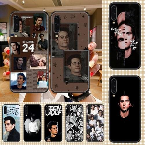 Dylan O’Brien Teen Wolf Phone case For Samsung Galaxy A 3 5 7 8 10 20 21 30 40 50 51 70 71 E S 2016 2018 4G black silicone