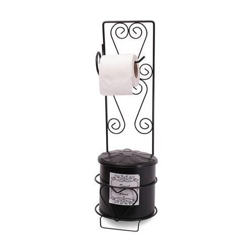 Elegant Home Sipiralli Wc Set Black
