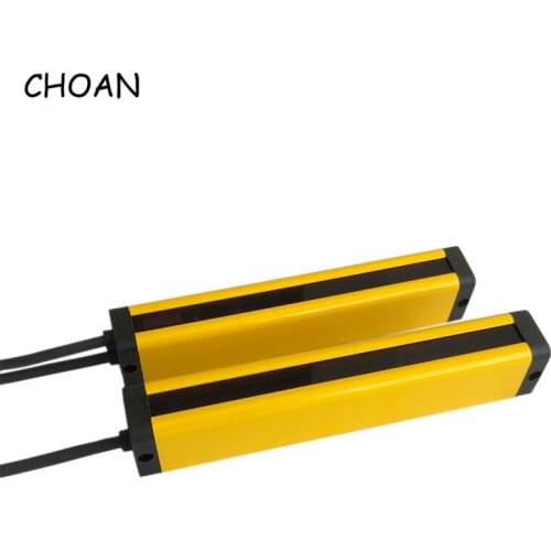 CHOAN SS2012T 20mm 12 beam DC 24V Photoelectric protector Infrared Detector Safety light curtain sensor Safety grating relay NPN