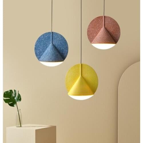 Modern Creative Adjustment Single Head E14 Pendant Lamp Nordic Diy Combination Metal Pulley Design Bedroom Decoration Led Light