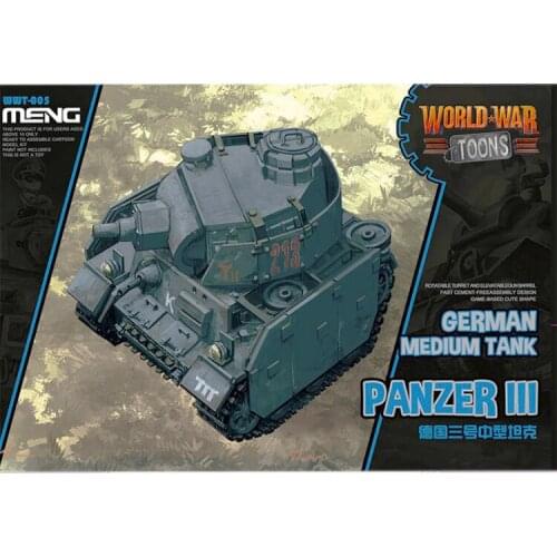 MENG Version Tank Wwt-005 Germany No. 3 Medium Tank