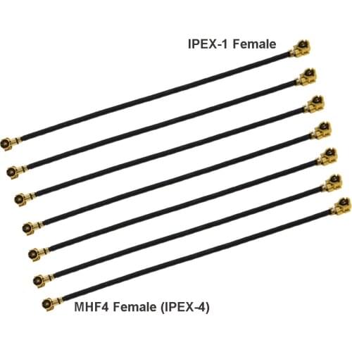 1pcs IPEX Pigtail 5-30CM U.fl IPX IPEX1 Female to MHF4 IPEX4 Female Jack RF1.13 IPX MHF4 Extension Jumper for Router 3g 4g Modem