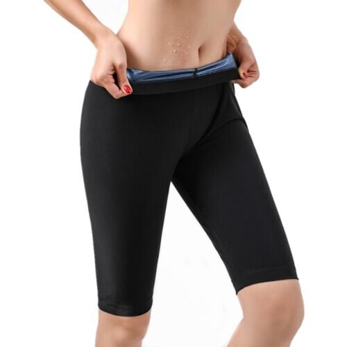 Body Shapers Slimming Leggings Sweat Sauna Pants Compression Hot Thermo Waist Trainer Weight Loss Pant Shorts Workout Suits