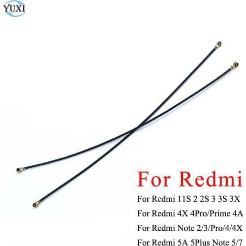YuXi 1pc Wifi Antenna Connector Signal Flex Cable Ribbon for Xiaomi Redmi Note 7 5 Pro 5 Plus 5A 4A 4X 4 global 3 Pro 2 2A 1S 2S