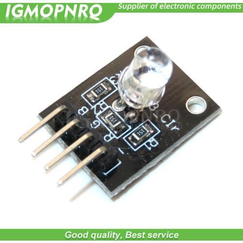 10pcs Electronics 4pin RGB Module KY-016 Three Colors 3 Color RGB LED Sensor Module for Arduino DIY Starter Kit KY016 IGMOPNRQ