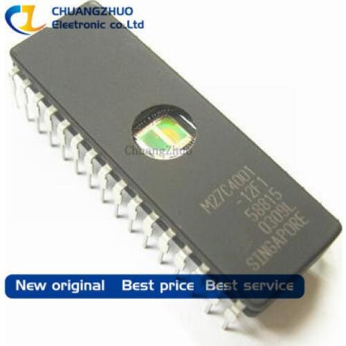 10PCS M27C4001-12F1 M27C4001 CDIP-32