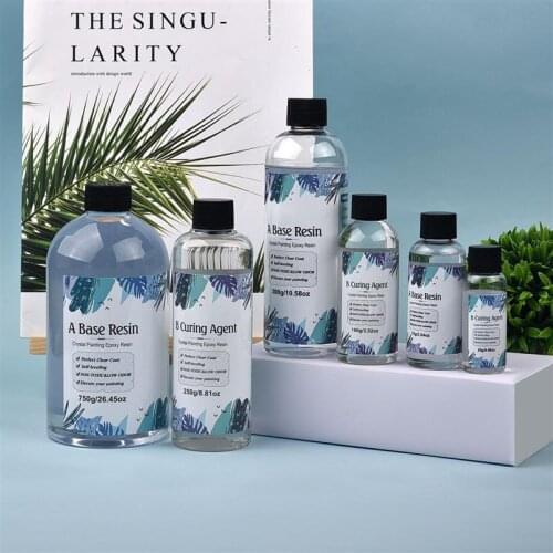 100g/400g/1000g 3:1 AB Epoxy Resin Glue Porcelain Clear High Transparency Crystal Glue For DIY Crystal Porcelain Painting