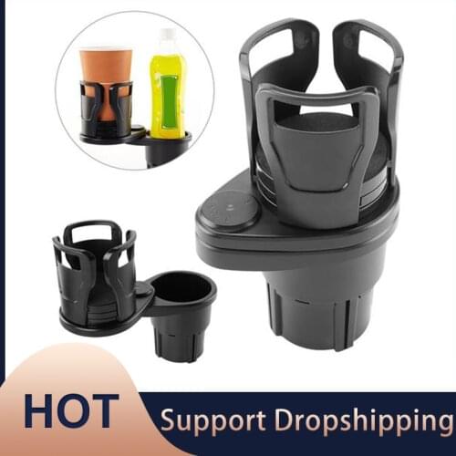 Car Cup Holder Multifunction 360 Degrees Rotatable Car Drinking Bottle Holder Organizer Storage Car Interior Accessories