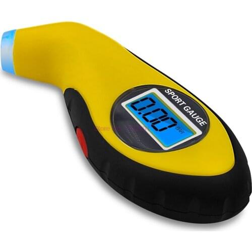 50pcs/lot Car Tire Pressure Gauge Meter Electronic Digital LCD Tire Manometer Barometer Tester Tool Motorcycle Security