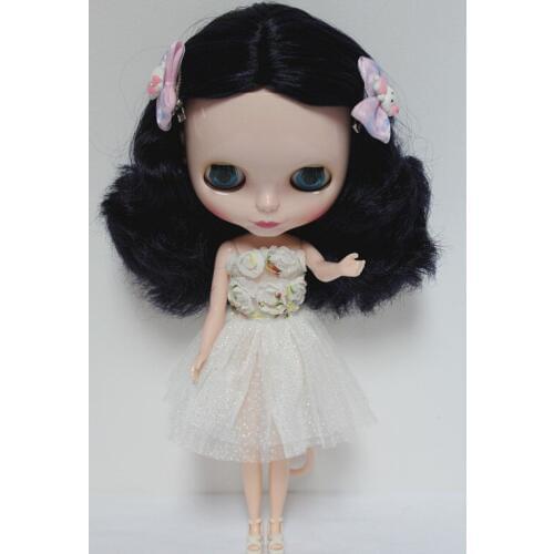 Free Shipping big discount RBL-91DIY Nude Blyth doll birthday gift for girl 4 colour big eyes dolls with beautiful Hair cute toy