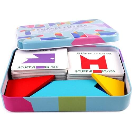 Childrens solid wood cartoon shape jigsaw puzzle toy parent-child interactive game toy