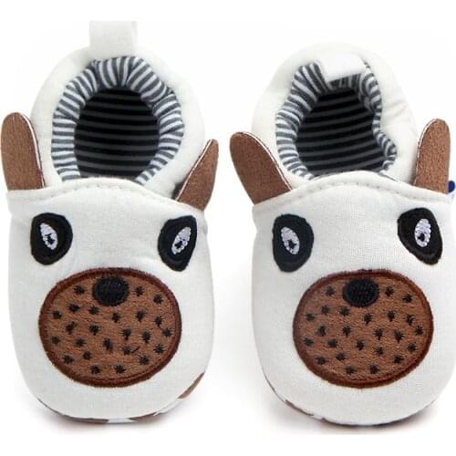 Newborn Baby Girl Boy Home Shoes Soft Sole Indoor Slippers Infant Crib Shoes Fashion Cartoon First Walkers Hot Sale