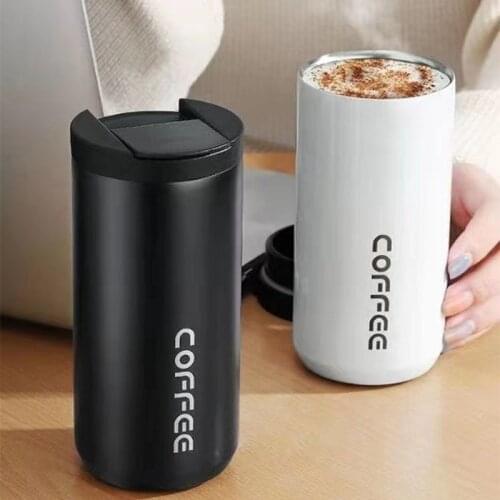 500ml Travel Coffee Mug Double Stainless Steel LeakProof Thermos Mug Thermal Water Bottle Cup Thermosmug Garrafa Termica Termo