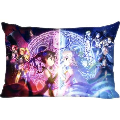 Fate Kaleid Liner Prisma Illya Double Sided Rectangle Pillow Covers Bedding Comfortable Cushion/Good For Sofa/Home Pillow Cases