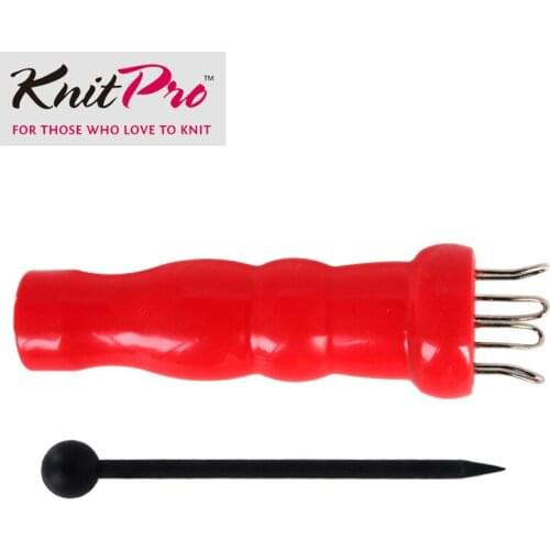 Knitpro original imported red plastic wire rope device DIY special knitting machine tool accessories