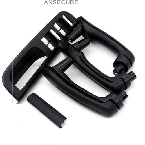 Set Black Interior Inside door handle door armrest cover For VW Volkswagen Bora Jetta Golf 4 MK4 1999-2004