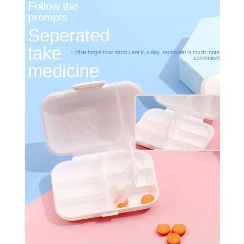 Weekly Pill Box Foldable Travel Medicine Holder Pill Box Tablet Storage Case Container Dispenser Organizer 2 Colors