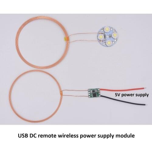 USB 110mm Long-distance Wireless Charging Wireless Power Supply Module