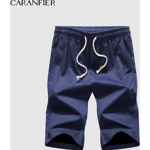 CARANFIER 2017 Summer Cotton Men Fashion Shorts New Brand Breathable Male Casual Comfortable Cool Shorts M~4XL