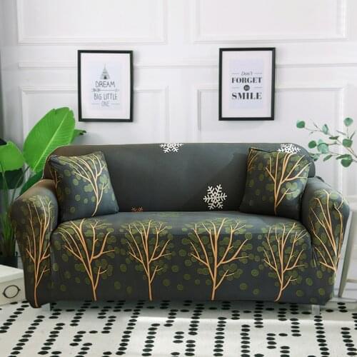 New elastic sofa cover for living room couch cover section sofa slipcover stretch L shape sofa armchair sofa elastic material