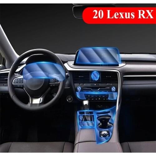 Lsrtw2017 TPU Car gear door dashboard Film Protective Sticker for Lexus RX RX200 RX300 RX450H 2017 2018 2019 2020 anti-scratch